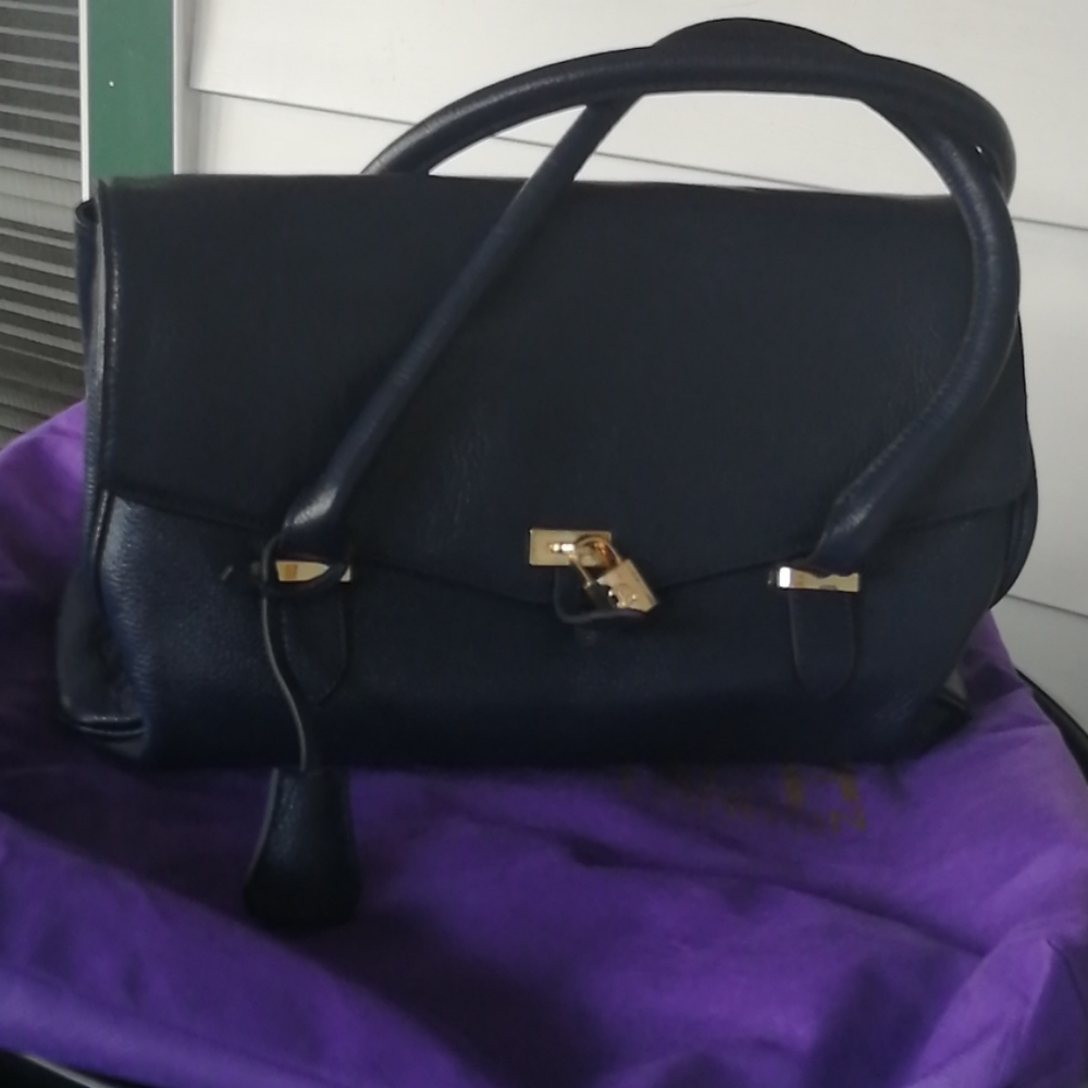Jack French leather handbag